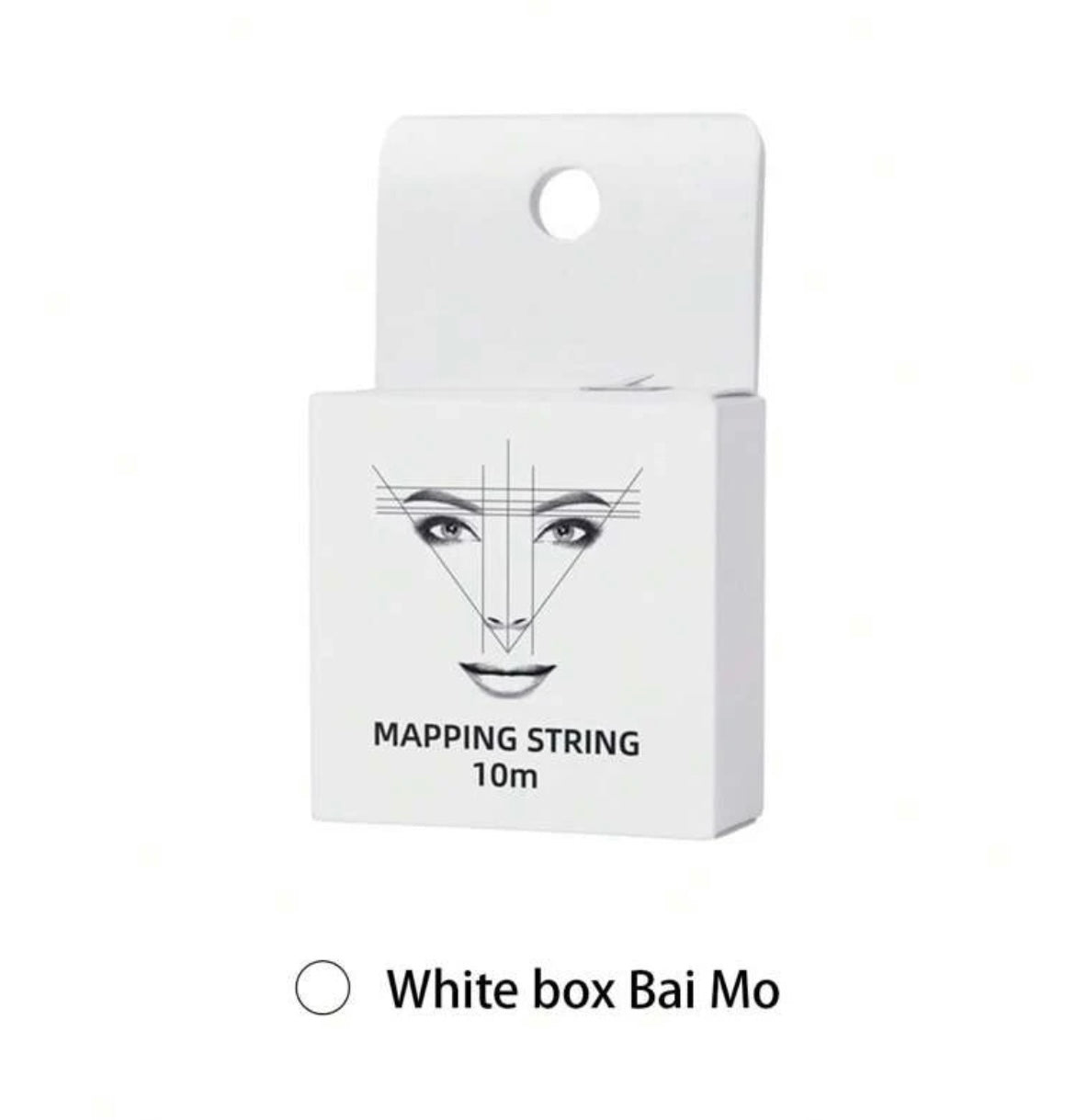 Corde de marquage blanche