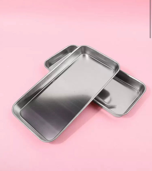 Plateau en acier inoxydable