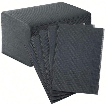 Set de table jetable noir